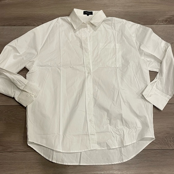 THOUGHTLESS Women Oversized Cotton Shirt L NEW - Picture 5 of 10